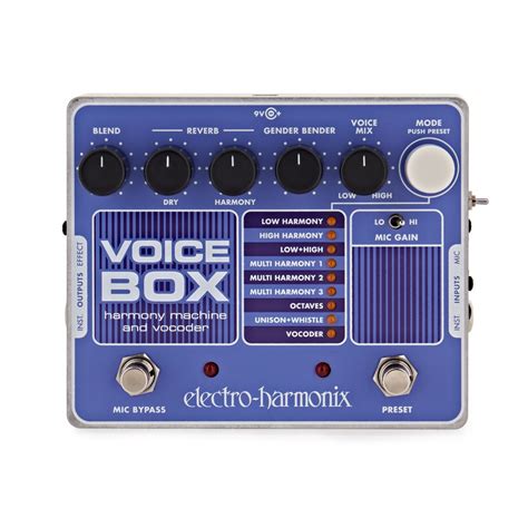 electro-harmonix voice box vocal harmony machine vocode|electro harmonix voice box demo.